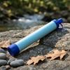 Portable Survival Water Filter Straw Outdoor Emergency Drinking Filter Lightweight Compact Water Purifier for Hiking Camping Travel