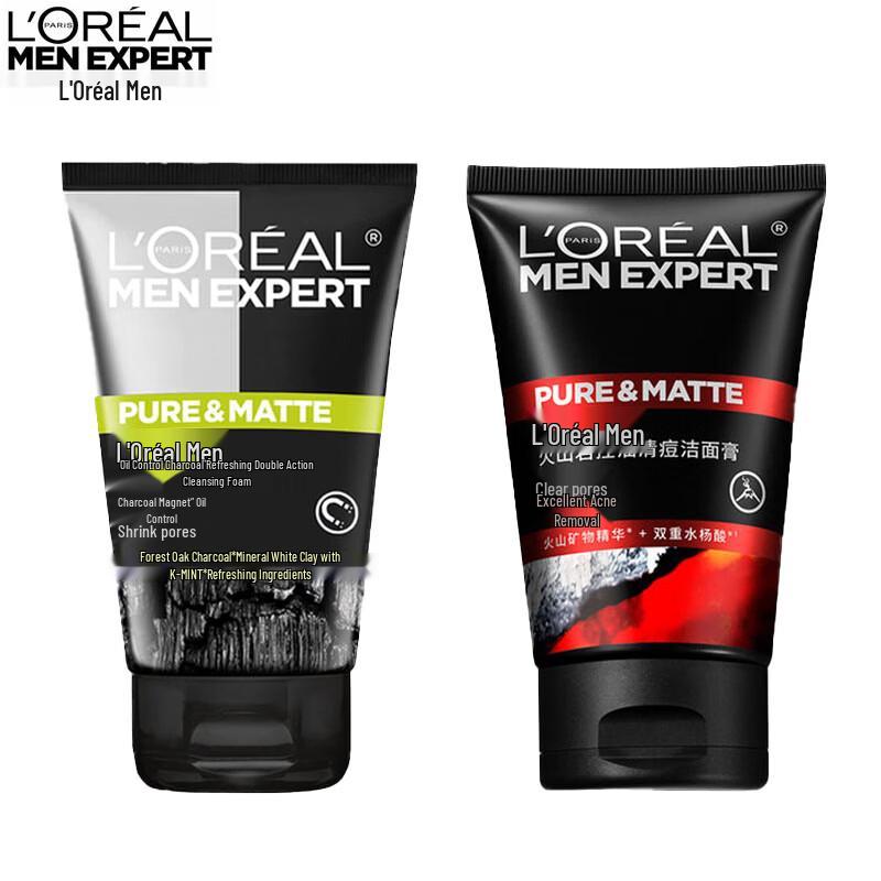 L Oréal Men s Facial Cleanser Duo Set