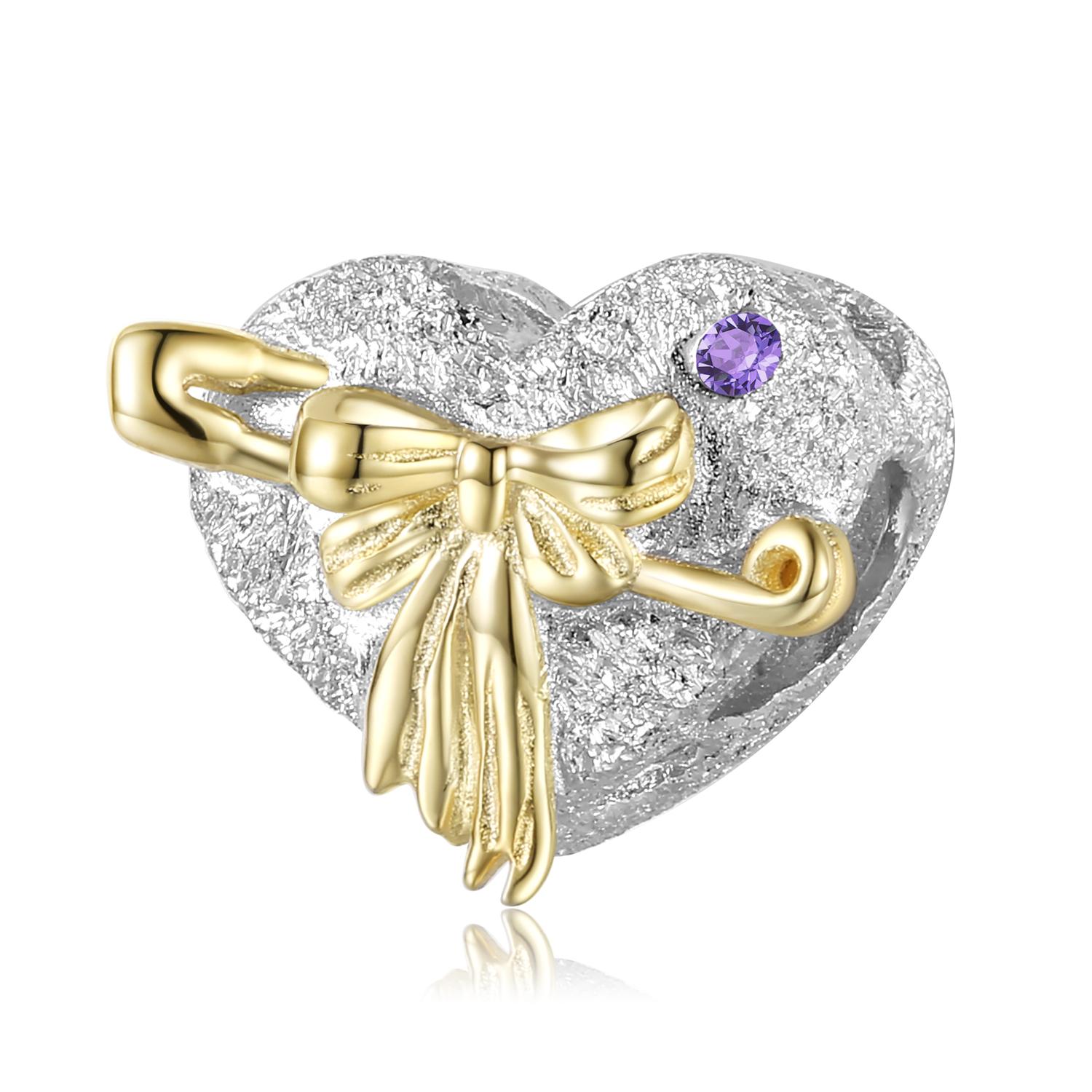 

Шарм в форме сердца, Аутентичные стерлингового серебра 925 пробы, эмалированные бусины-пазлы для оригинальных модных женских подвесок, браслет, ювелирные изделия, женские украшения «сделай сам»