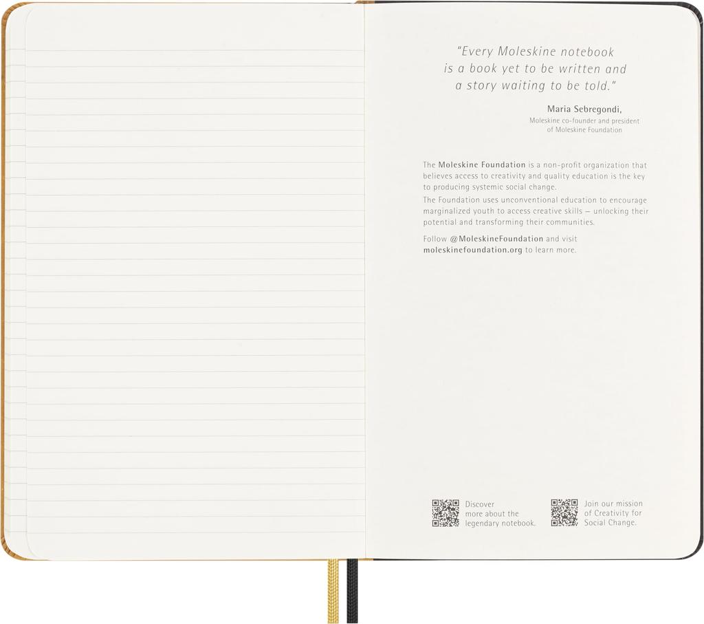 Moleskine Notebook, Year of the Dragon by Anne San-Su, Hardcover, Horizontally Ruled, Large Size (13cm X 21cm) LECNYDRAGQP060ASNB