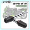 Motorcycle Falling Protection Frame Slider Fairing Guard Anti Crash Pad Protector For ZZR1400 ZZR GTR 1400 Z300 ZX14R ZX Z250