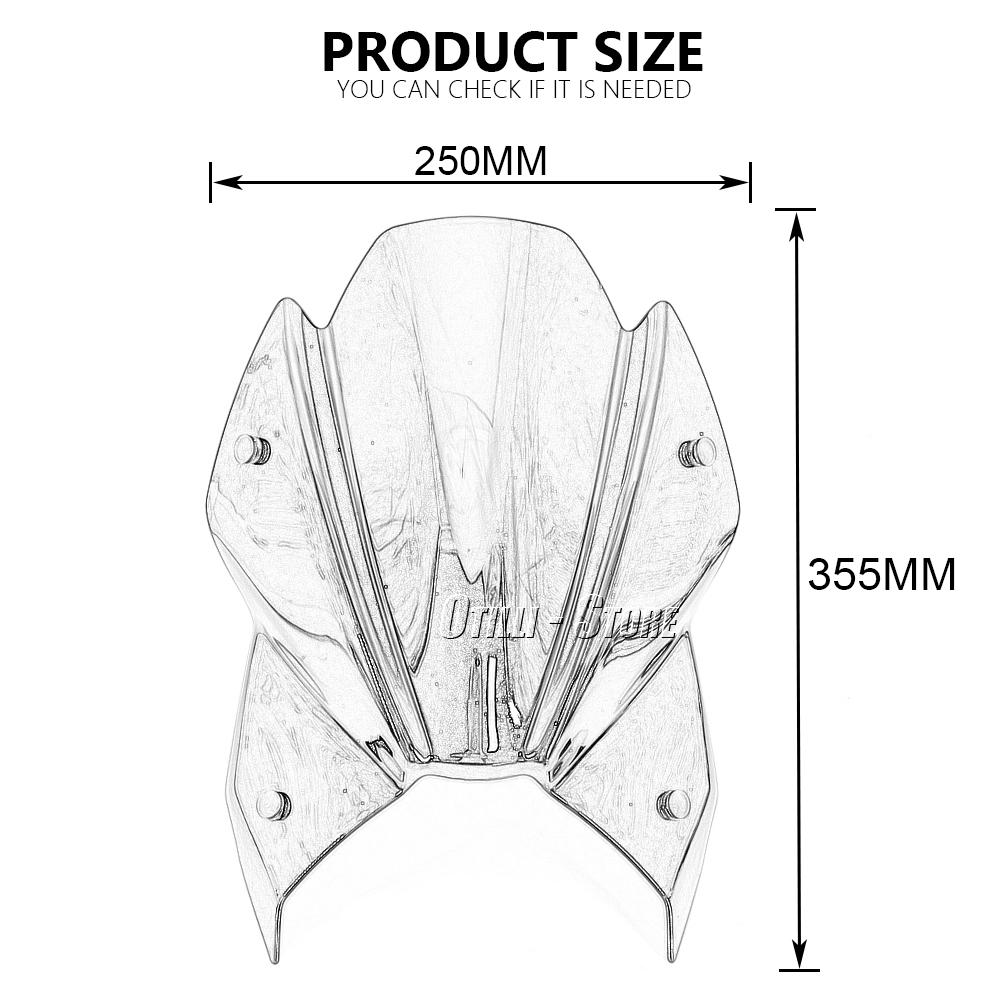 New Motorcycle Accessories WindScreen Windshield Viser VIsor For Suzuki GSX-S 1000 GSXS 950 GSX-S950 GSXS1000 2021 2022 2023