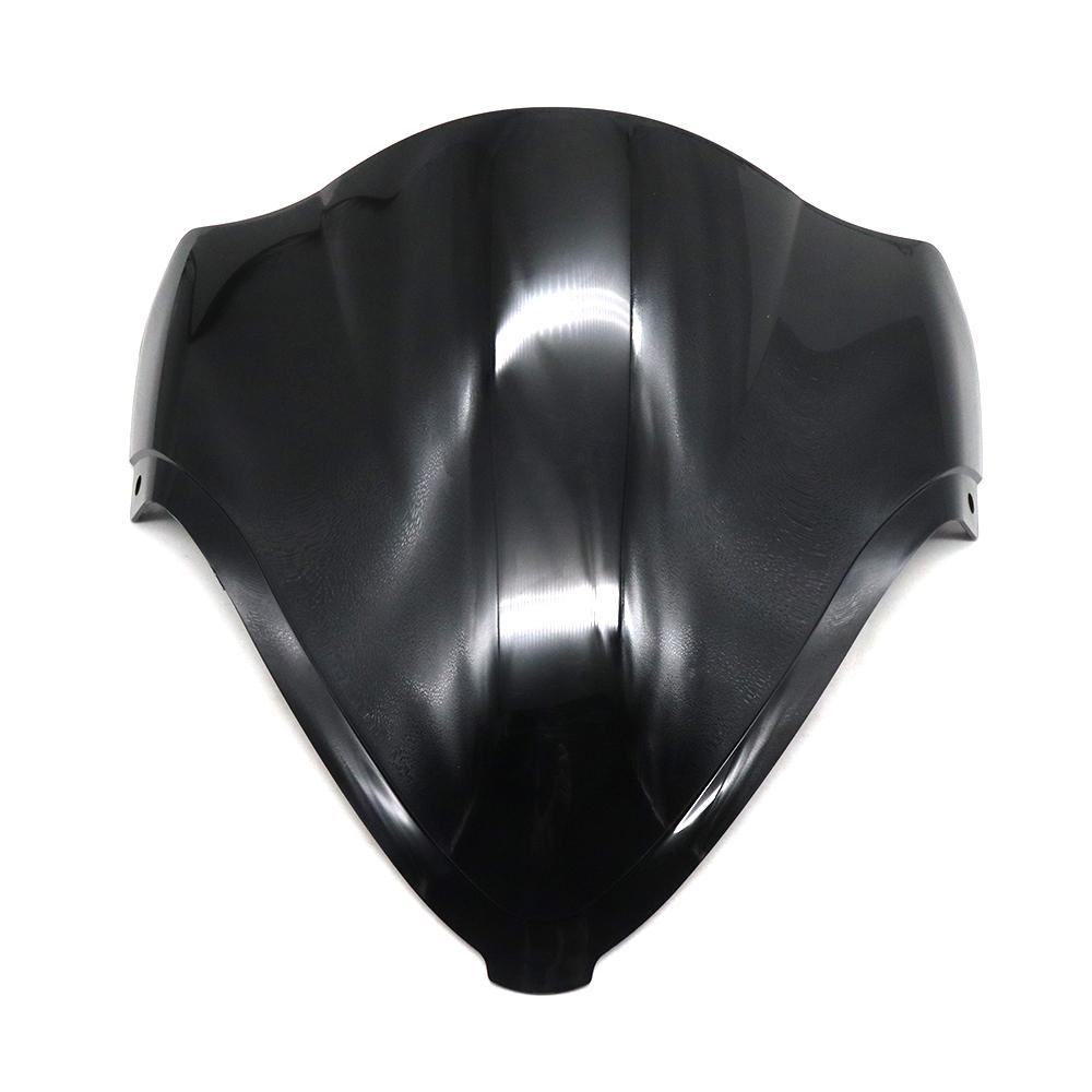 

For SUZUKI HAYAB GSX1300R 2008- Motorcycle Accessories Windshield Windscreen Wind Deflectors Screen Double Bubble чорний