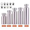 Custom Logo Powder Coated 304/201 Stainless Steel Narrow Mouth Leak-Proof BPA Free 6-12 Hours Thermal Insulation Vacuum Flask