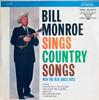 LP Record BILL MONROE  HIS BLUE GRASS BOYS  Bill Monroe Sings Country Songs Wi VL73702 Vocalion US CountryFolk Used