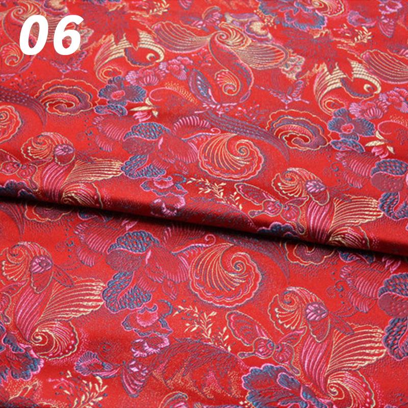 Brokat Jacquard Stoff mit Schmetterlingsmuster im chinesischen Stil Chinesisches Tang-Kostüm Cheongsam Mongolische Robe Damast Stoffmaterial