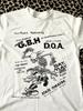 GBH Band Music On Stage White  Cotton All Size Unisex T-Shirt