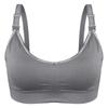 Seamless Front Closure Push-Up Nursing Maternity Bra - Plus Size, Anti-Sagging, Postpartum & Breastfeeding Support