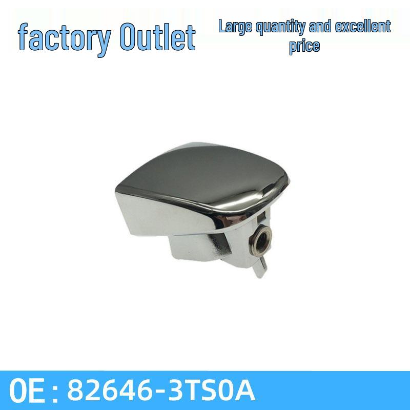 82646-3TS0A: Хромированная накладка на внешнюю ручку задней двери Nissan Compatible with Nissan rear door chrome trim cover