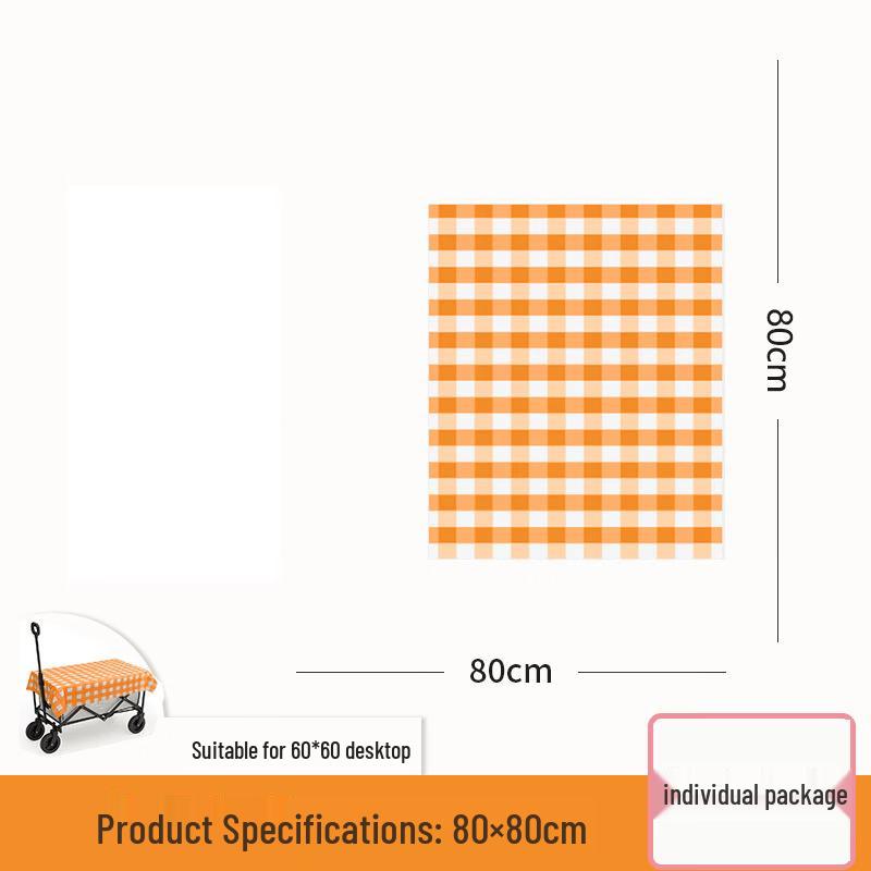 Chu Yi Ba Disposable Waterproof Picnic Tablecloth