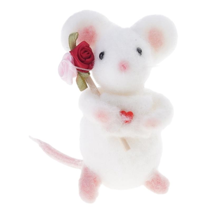 Easy To Make Wool Fabric Animal Art Balloon Shape Featuring Heart Suitable For Children And Adults