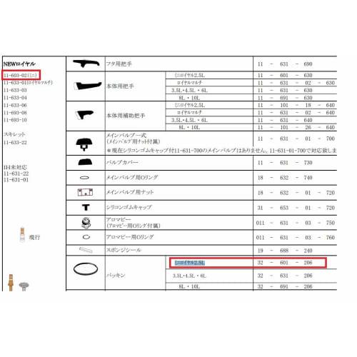 Fissler Pressure Cooker Parts, Rubber Gasket, 18cm, for Mini Royal 2.5L and Mini Blue Point 2.5L [Official Japanese Product], Part Number: 32-601-206