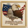 250th Anniversary Diamond Art Kit Celebrating 250 Years of American Freedom DIY Rhinestone Craft