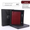Premium Business Leather Notebook Gift Set with Custom Logo, A5/B5 Sizes, Thick Conference Notepad