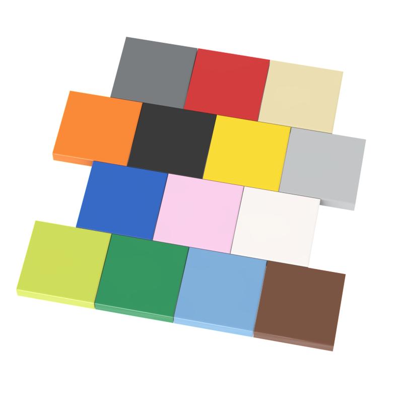 Professional Fishing 50&100&200Pcs Tile 3068 Diy 2X2 Building Blocks Bricks Smooth Educational Creative Toys Children Size Compatible Famous Brand
