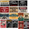 1pc, Full Service Garage Sign,Mechanic Car Service Parts Repairs Vintage Metal Signs for Cafe Bar Shop Wall Decor 8x12 Inch