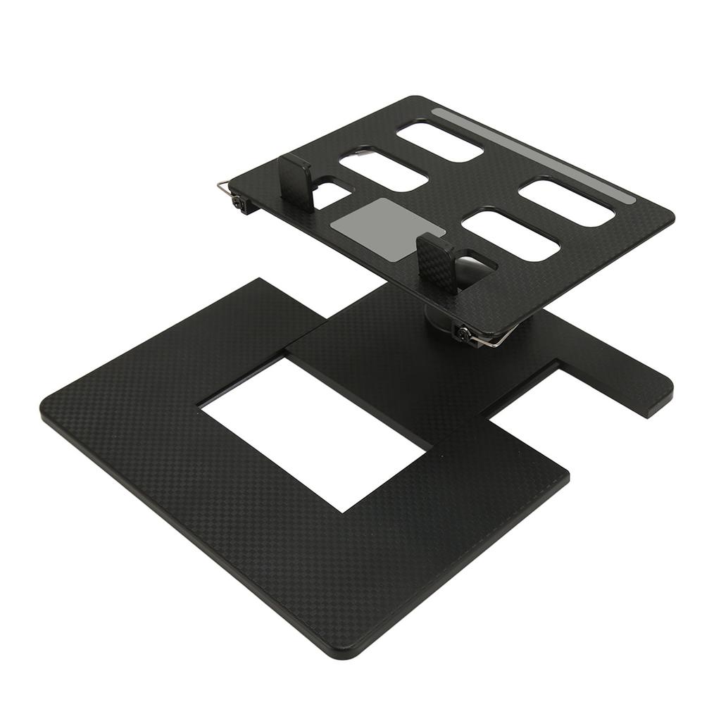 Laptop Stand with 360 Degrees  Rotating Base Adjustable Multifunction Ergonomic Laptop Riser Collapsible