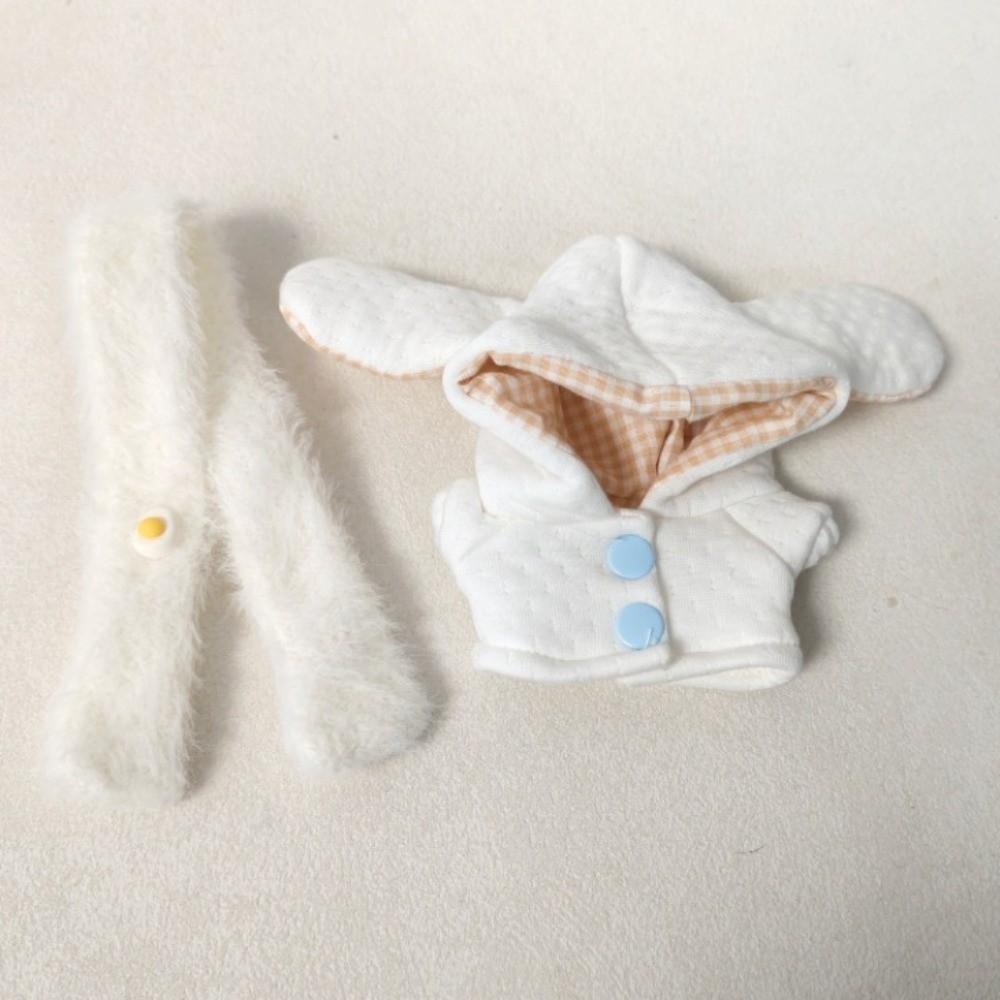 Scarf 10cm Cotton Doll Clothes Hoodie Doll Dress Up Set Doll Clothes Outfit Doll Accessories