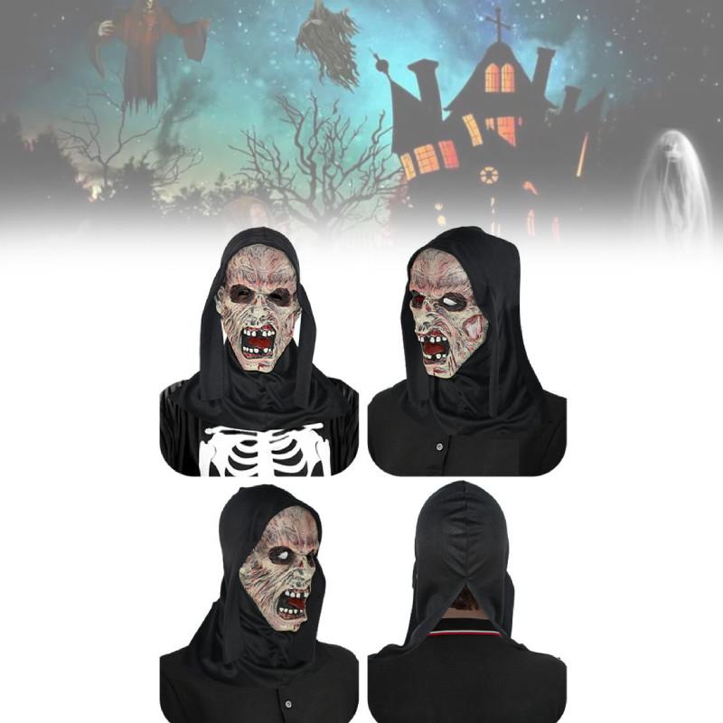 Läskig Störande Gore Mask För Halloween Kostymfest Och Teaterföreställningar