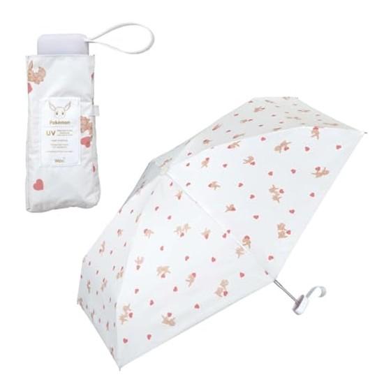 2025 Wpc. Umbrella Pokemon Happiness Together Mini Off (Eevee) 100 Light Blocking / UV Protection UPF 50+ Heat Shielding Sun Rain Foldable Lightweight