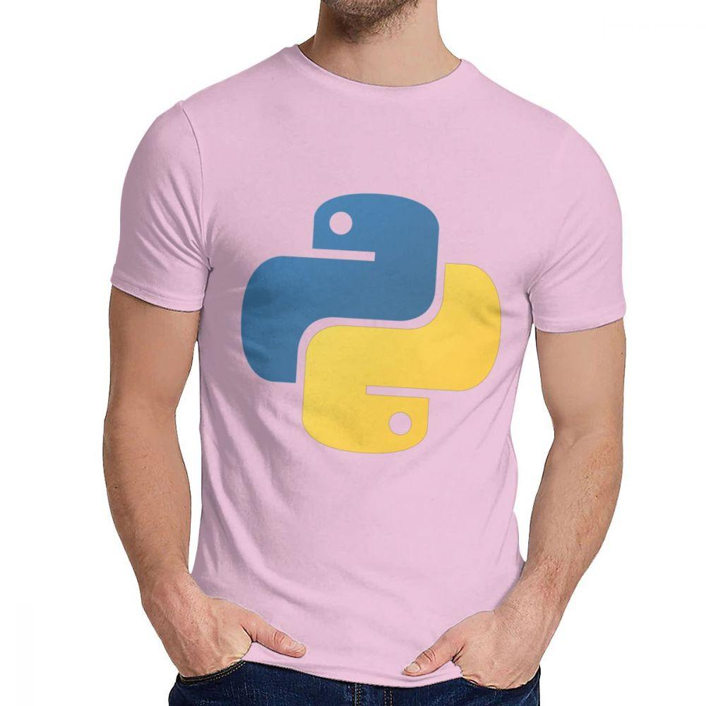Graphic Python Programming Tee Shirt Men Custom Great T Shirt Crewneck