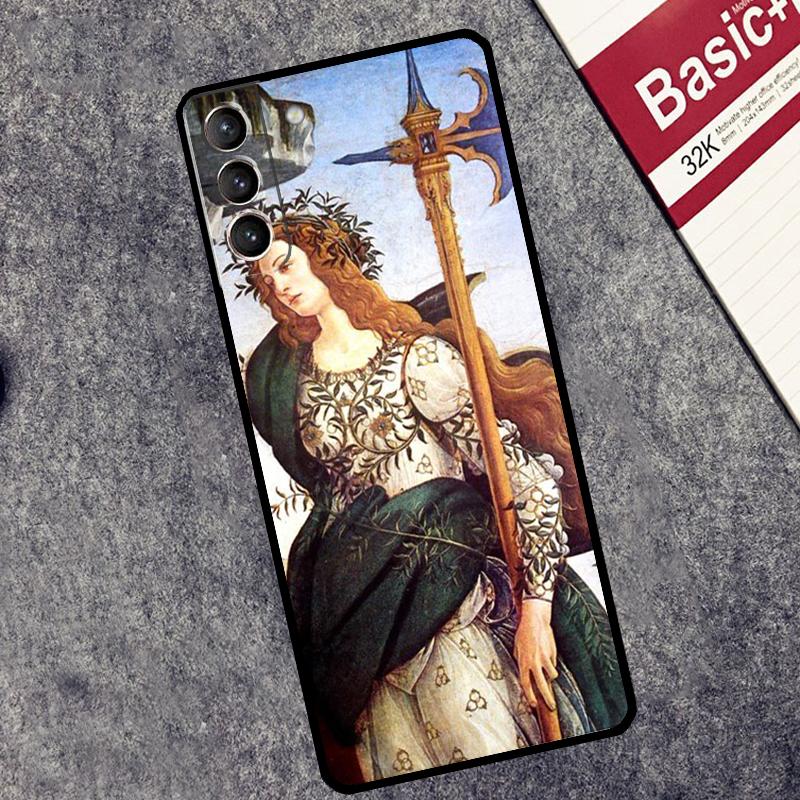 

Sandro botticelli Renaissance art Case For Samsung Galaxy S26 S25 S24 Ultra S20 FE S21 S22 S23 Plus S10 S25 FE Cover Couqe Galaxy S25 FE