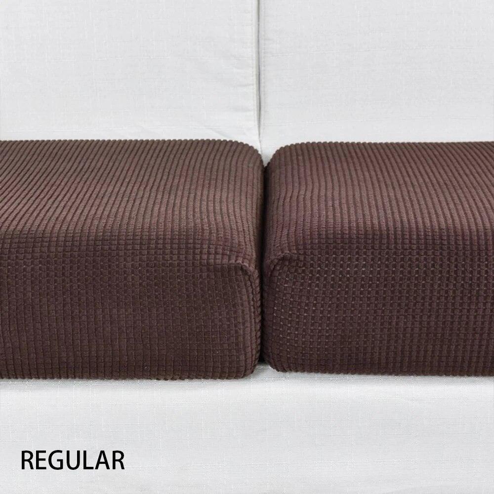 Funda de Cojín de Asiento de Sofá Funda de Silla Extraíble Jacquard Funda Elástica Lavable Protector de Muebles 1/2/3/4 Plazas