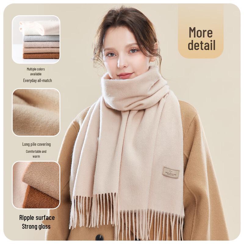 JIUMU 100% Cashmere Women's Scarf & Shawl