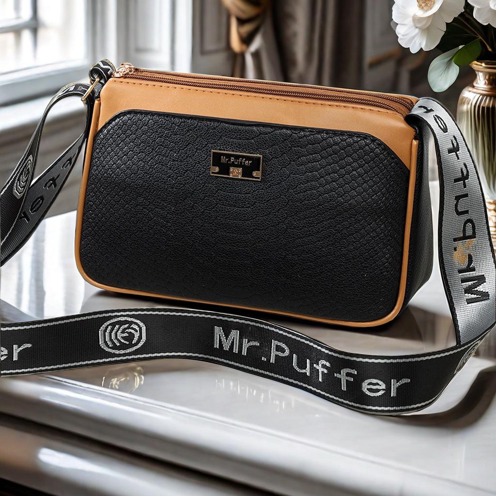 

Зимняя женская сумка кроссбоди большой вместимости 2024: Европейский и американский стиль