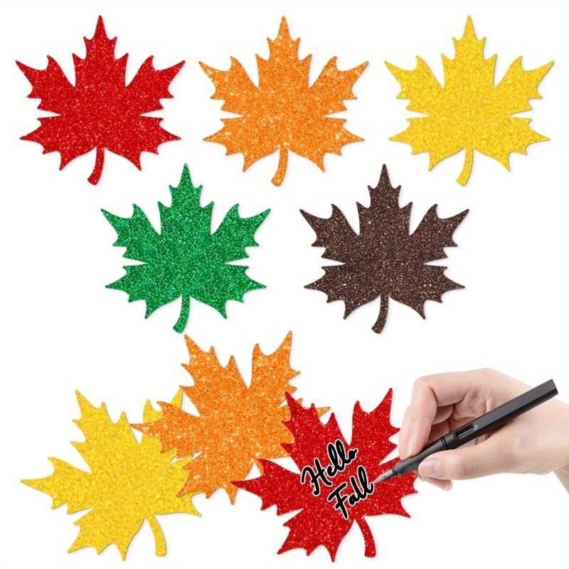 

Maple Leaf Card, Gift and Greeting Card, Writtable by Mark Pen, Outdoor Party Decor, Share Happiness with Family
