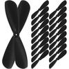 Luxshiny Plastic Propellers for RC 10 Lightweight Design for Stable Flight RC Airplane Replacement 2-Blade Airplanes, Pairs. Performance. Parts.