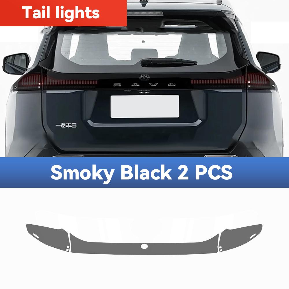 For TOYOTA RAV4 2026 TPU Headlight Anti-Scratch Smoke Black Transparent Modification Color Changing Protective Film
