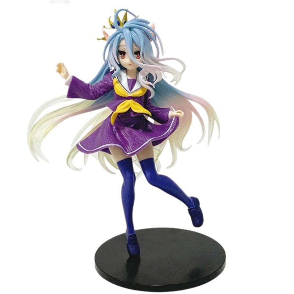 18CM Weiße Anime-Figur PVC Action-Modell Ornament Sammlerstück Spielzeug Geschenk
