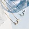 Star Moon Collarbone Chain Women'S Necklace Women'S Lamp Luxury Niche Simple Temperament Design Sense Ins Premium