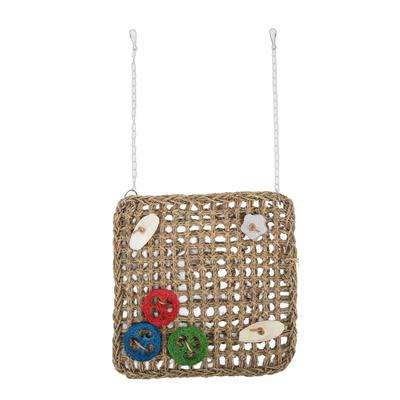 Parrot Climbing Net Safe Healthy Attractive Hanging Bird Climbing Net for Parrot Hamster Bunny