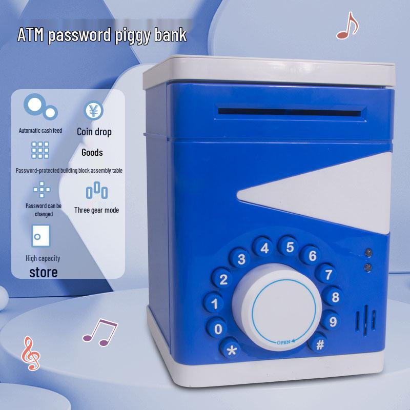 Cross-Border Creative Password-Protected Piggy Bank Toy for Kids