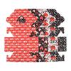 WTEMPO Foldable DIY Valentine's Day Heart-shaped Design Clear Window Gift Boxes Festive Party Mini Gifts Universal Packaging Paper Boxes