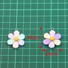 10Pcs 24*30mm DIY Resin Accessories Plant Flower Pendant Jewelry Accessories