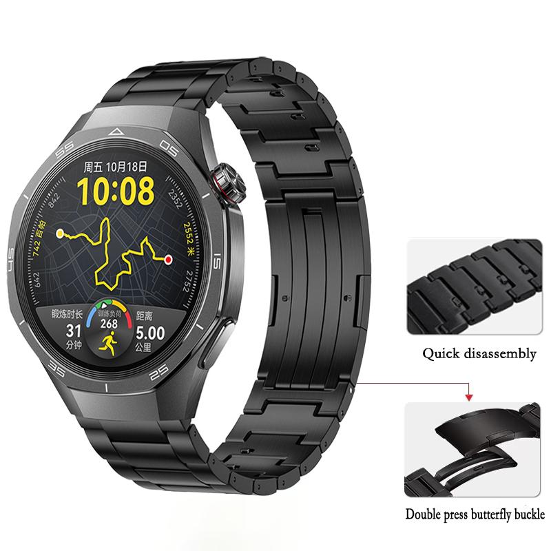 20mm 22mm Titanium Strap for Huawei Watch GT6/5 Pro Quick Release Comfortable Bracelet for Huawei Watch 4 3 Pro/GT6/GT5/GT4 46mm