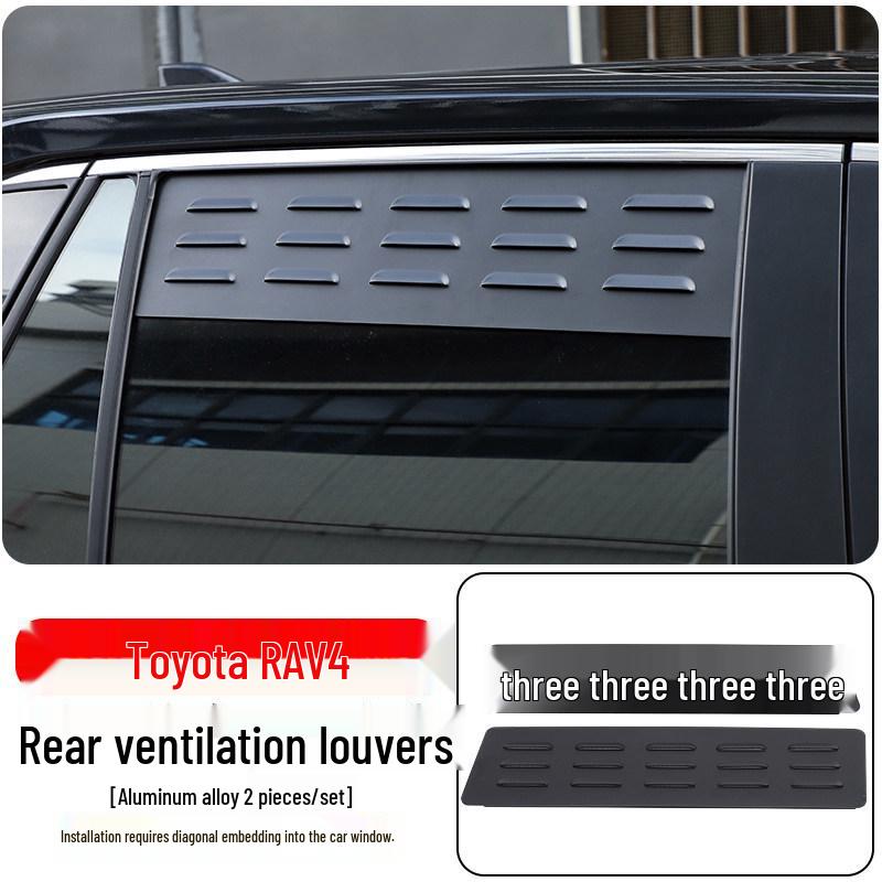 

RAV4 Rongfang 20-25 Window Ventilation Louvers: Outdoor Camping Privacy Protector.