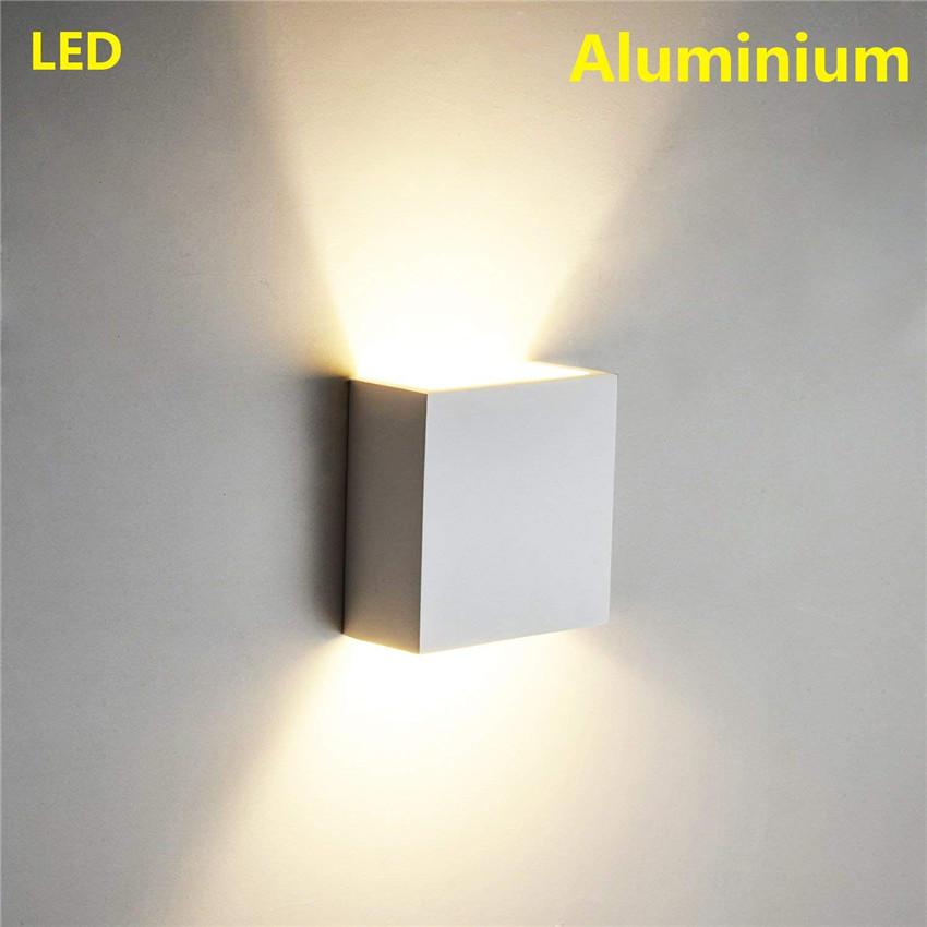 LED Wall Light Up Down Lamp Indoor Decoration Gold Aluminum wall lamp