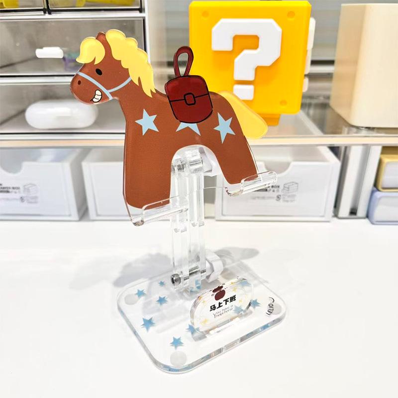 Crying Horse Acrylic Phone & Tablet Holder - Desktop Stand
