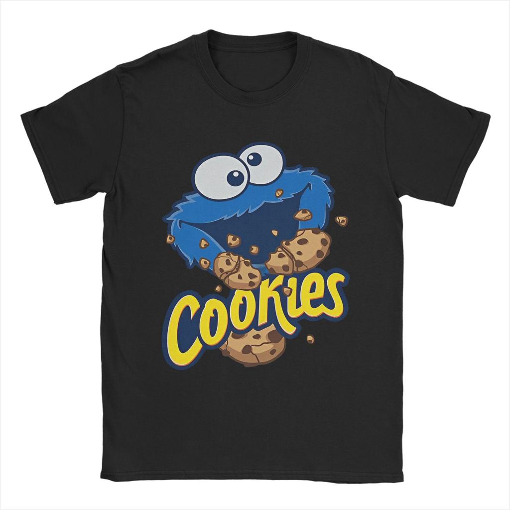 Sesames Streets Elmo T Shirt Unisex Womens Cotton Humor TShirts Round Collar Oscar Tees Short Sleeve Clothing 4XL 5XL