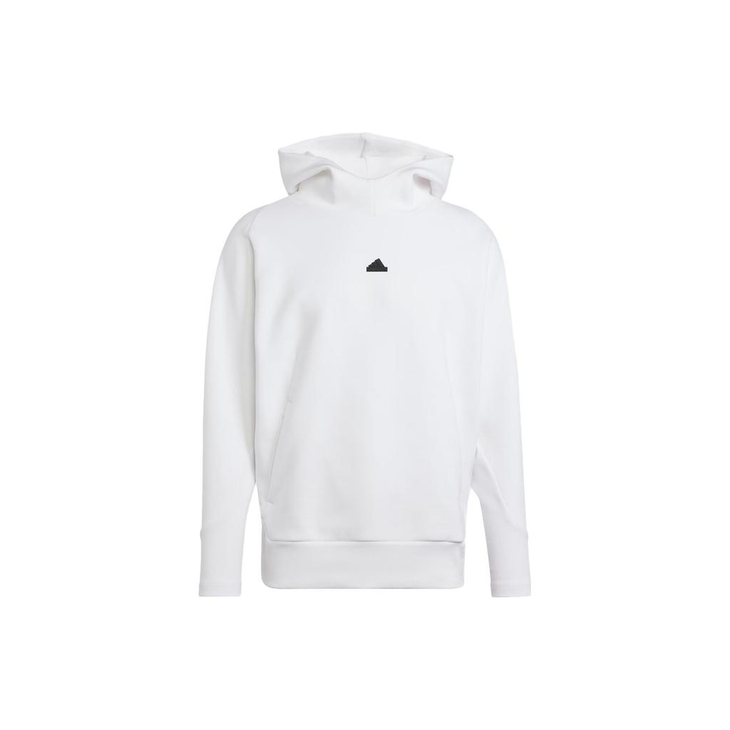 adidas Women's Z.N.E. Overhead Hoodie White/Black IN5125