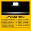 For 10-14 Mustang 2008-11 2009-18 Focus Flex LED License Plate Lamp Super Bright