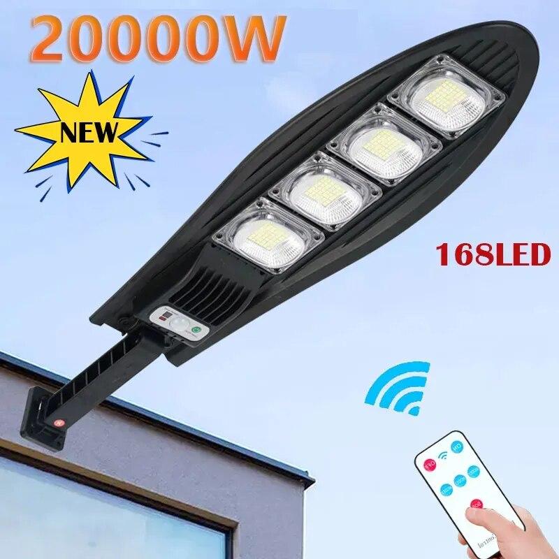 LED Solar Lights 3 Modes Outdoor Garden Street Light With Motion Sensor Waterproof Wall Light for Garage