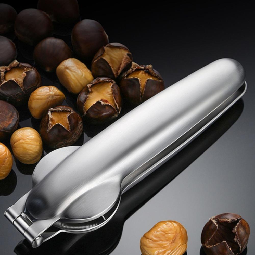 

Противоскользящие канавки из нержавеющей стали, орехокол с крестообразной пилой, клещи для орехов, бизнес chestnut sheller