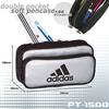 Mitsubishi Pencil Adidas Federmäppchen AI04 Silber Gold Emaille Doppel pocket PT1500AI04S24