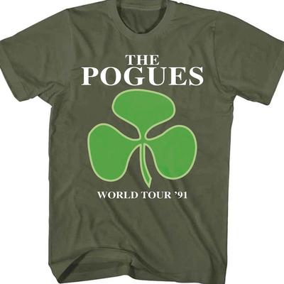 Nieuw THE POGUES 91 Katoen Unisex Alle Maten 21D980