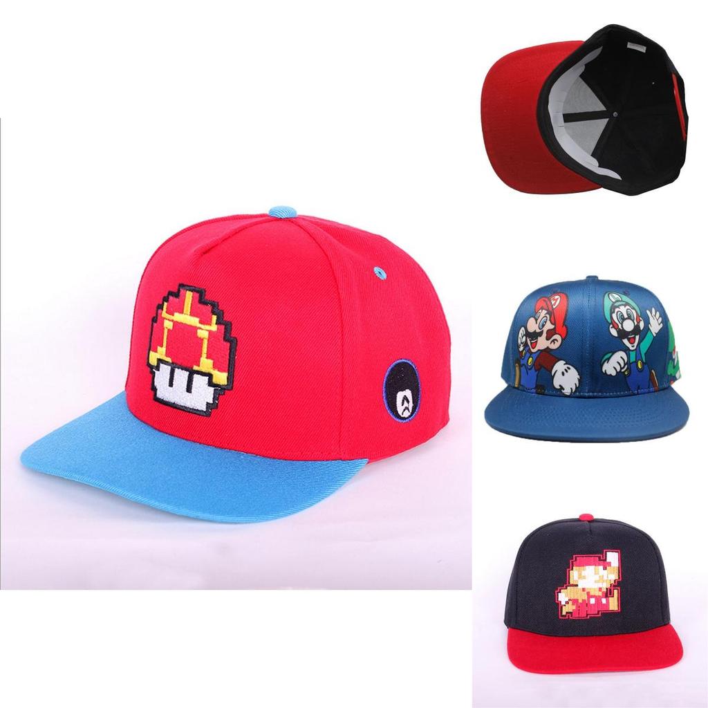 Stylish Super Mario Luigi Baseball Trucker Hat Cap With Adjustable Fit For All